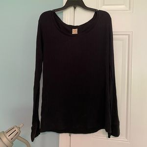Black long sleeve shirt